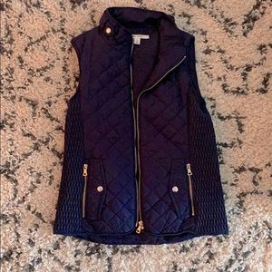Blue vest